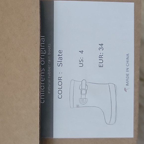 Three Pines Co rubber boots - Picture 4 of 4